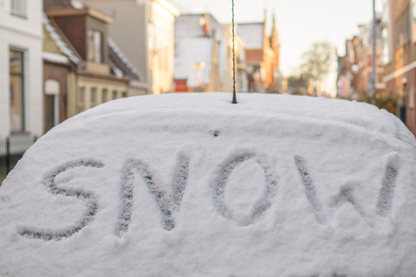 Pay Attention to the Snow, and Park Accordingly