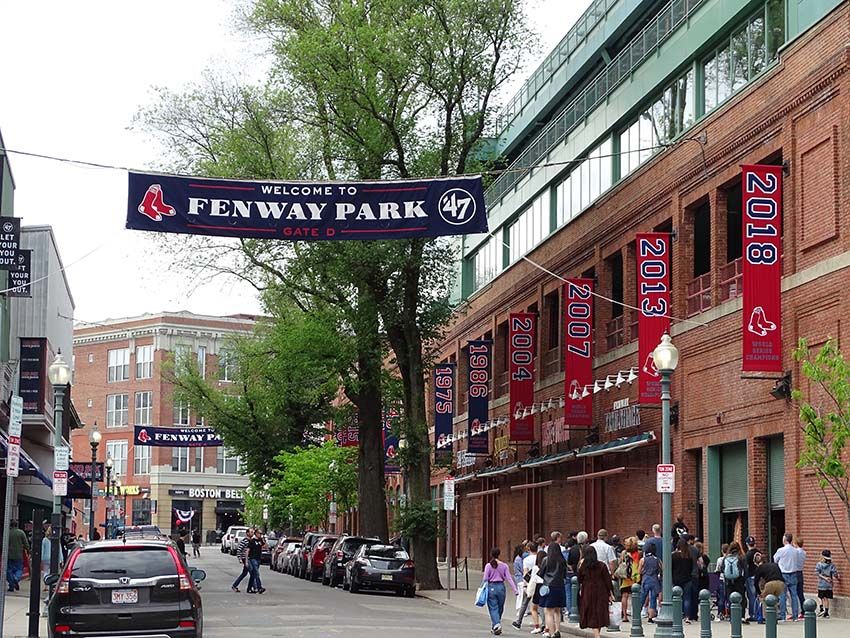 Boston Red Sox Steel Street Sign-YAWKEY Way on Green 36 W x 6 H