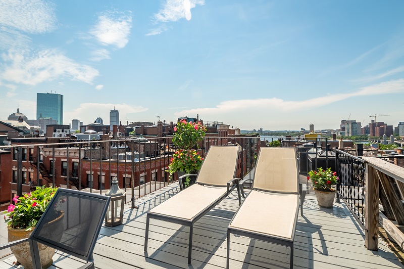 Boston Apartment Roof Deck