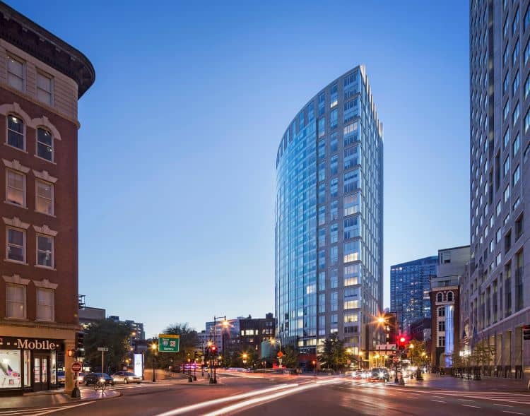 Top 20 Boston Luxury Apartment Buildings For 2021 Boston Pads   Radian Boston 1 