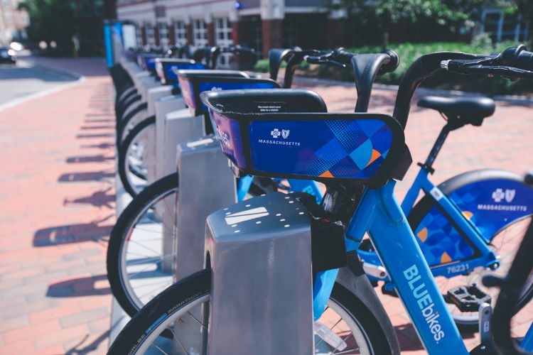 Blue bikes boston luxury apartment