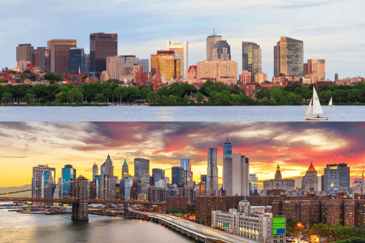 NYC vs. Boston - Cost of Living Comparison - Boston Pads