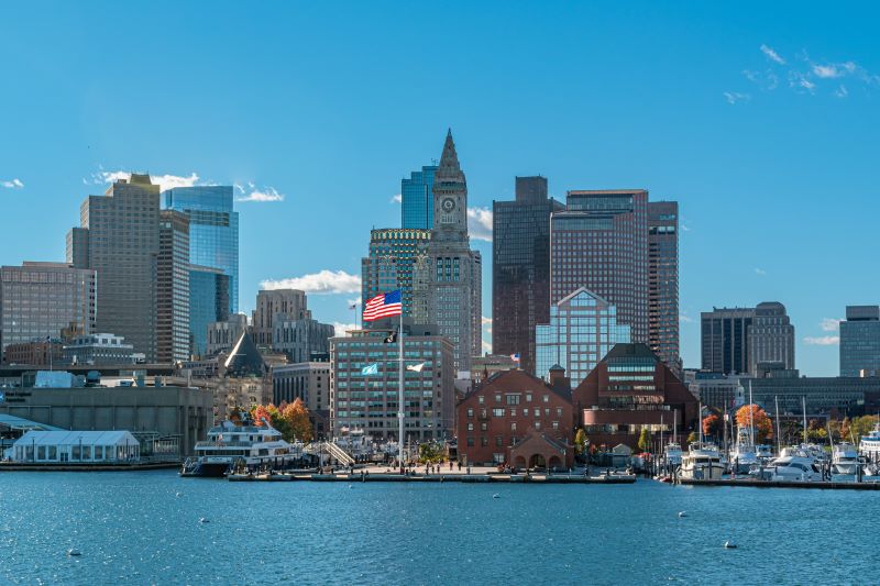 Boston MA Skyline