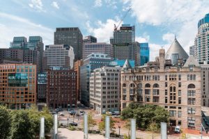 Boston MA skyline