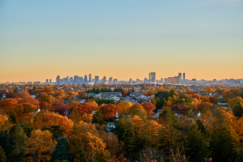 Boston fall